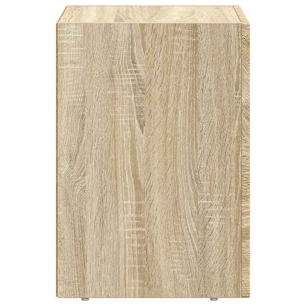 Éjjeli asztal ELST 2 db Sonoma tölgy 29,5 x 33,5 x 50 cm