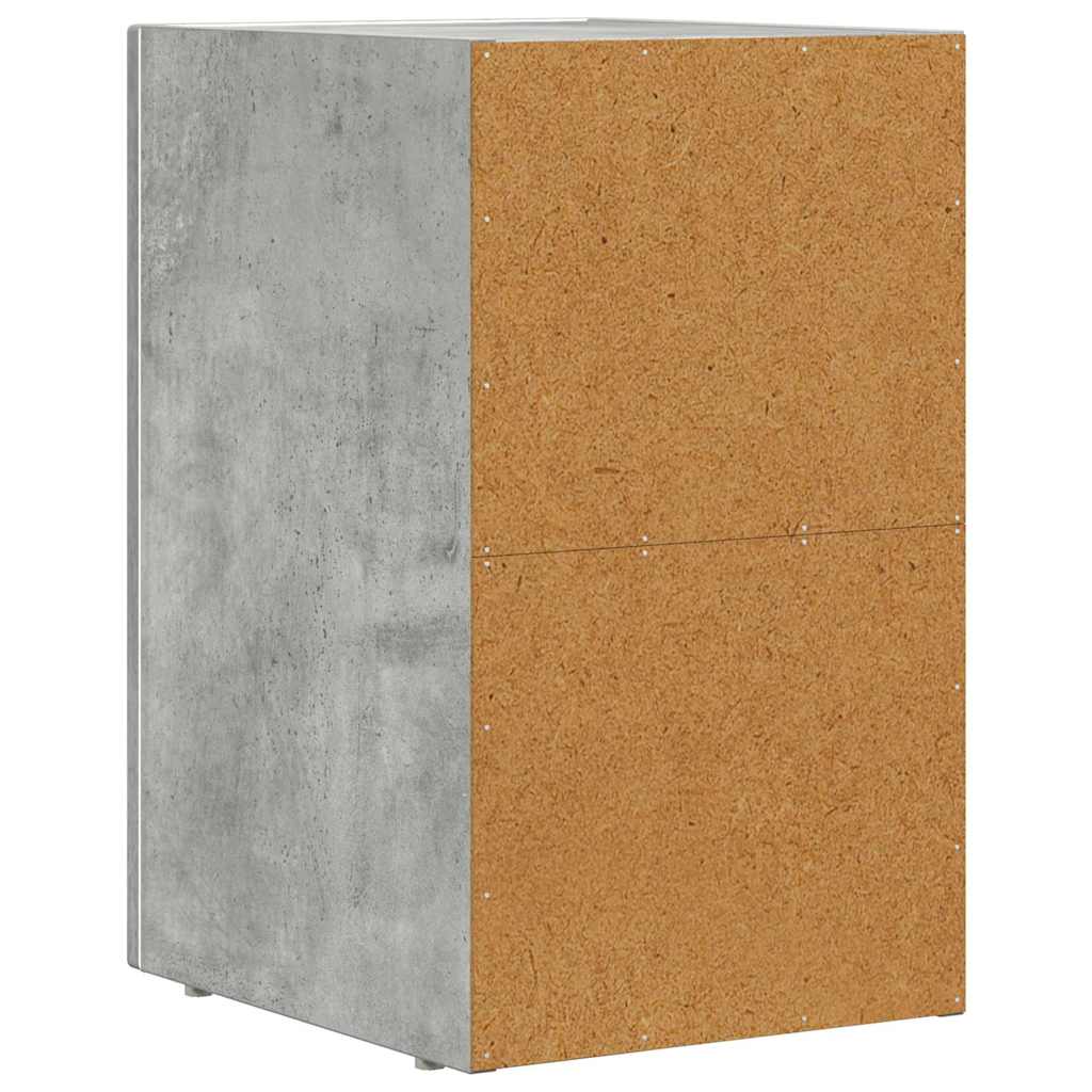 Éjjeli asztal ELST 2 db Beton Szürke 29,5 x 33,5 x 50 cm