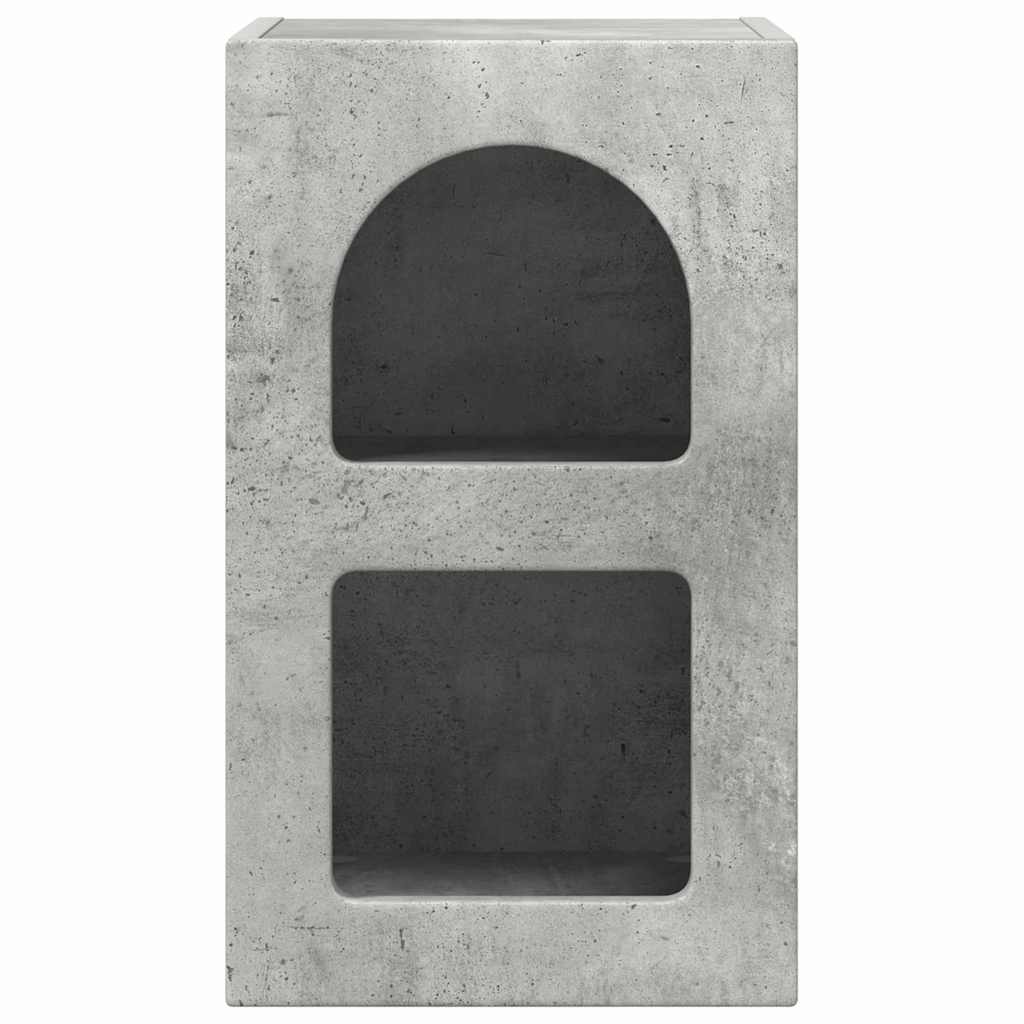 Éjjeli asztal ELST 2 db Beton Szürke 29,5 x 33,5 x 50 cm