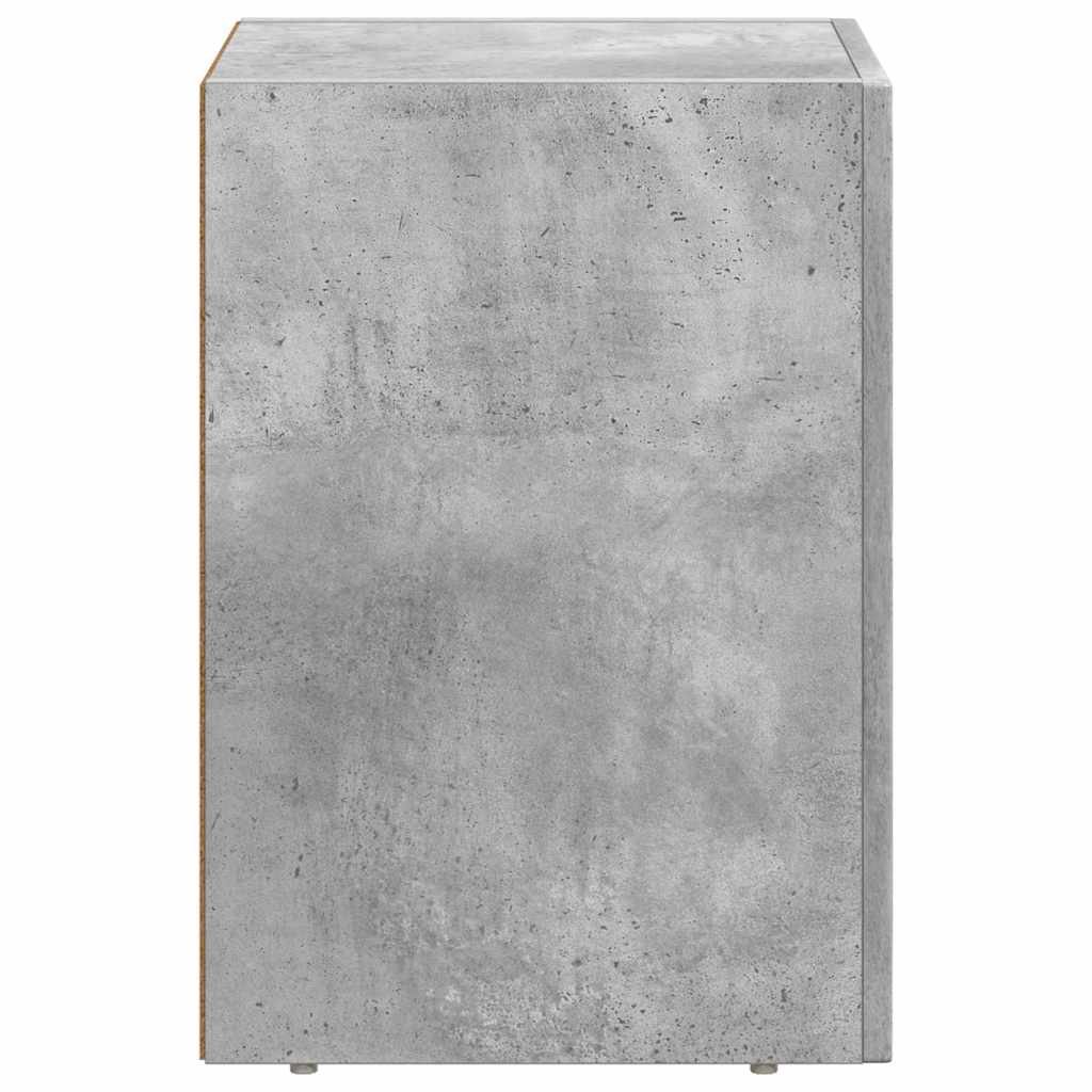 Éjjeli asztal ELST 2 db Beton Szürke 29,5 x 33,5 x 50 cm