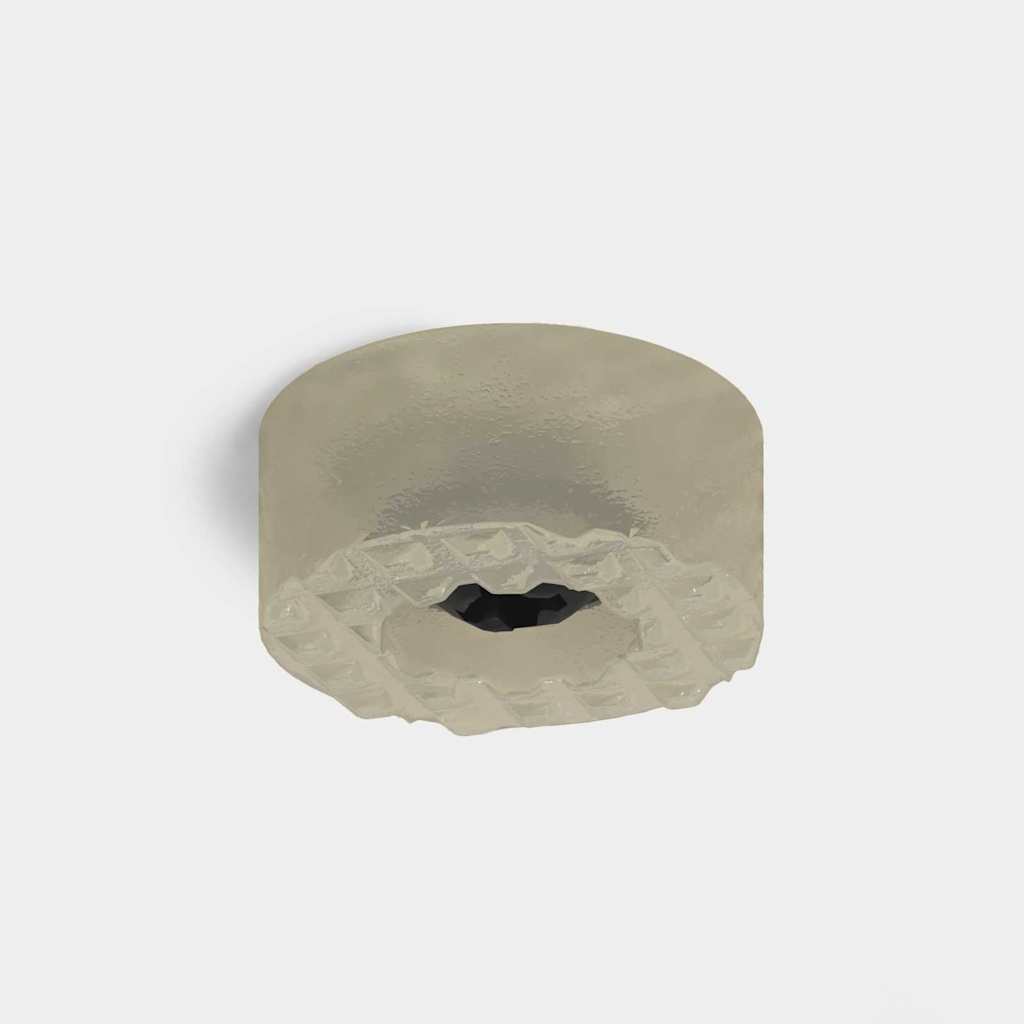 Éjjeli asztal ELST 2 db Magas Fényű Fehér 29,5 x 33,5 x 50 cm