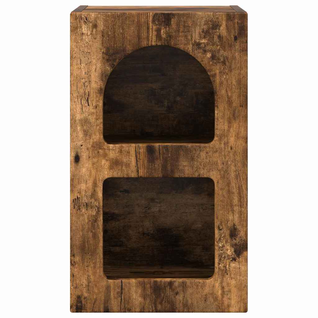 Éjjeli asztal ELST 2 db Füstölt tölgy 29,5 x 33,5 x 50 cm