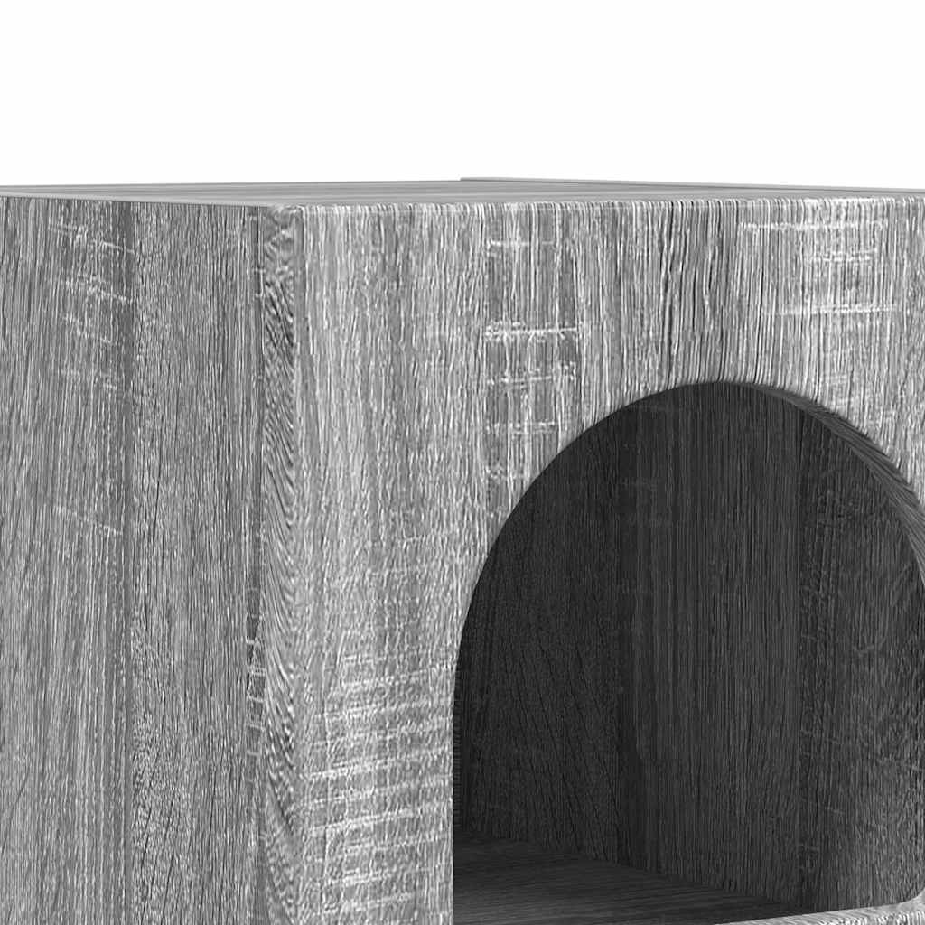Éjjeli asztal ELST 2 db Szürke Sonoma 29,5 x 33,5 x 50 cm