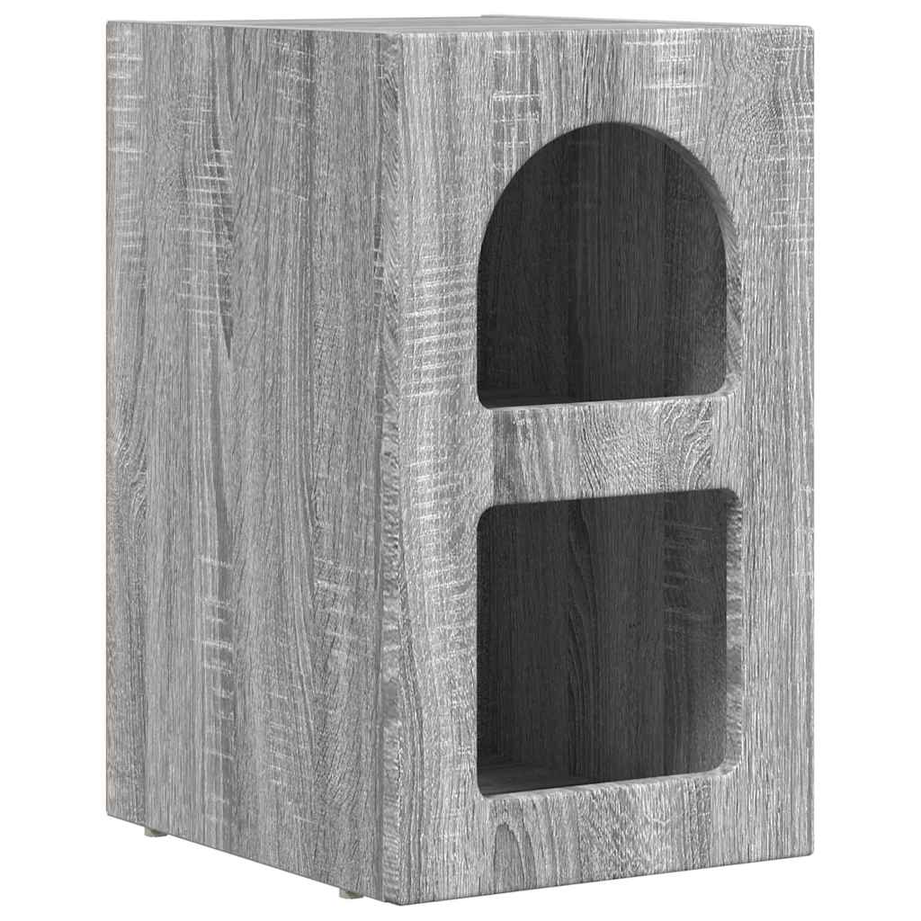 Éjjeli asztal ELST 2 db Szürke Sonoma 29,5 x 33,5 x 50 cm