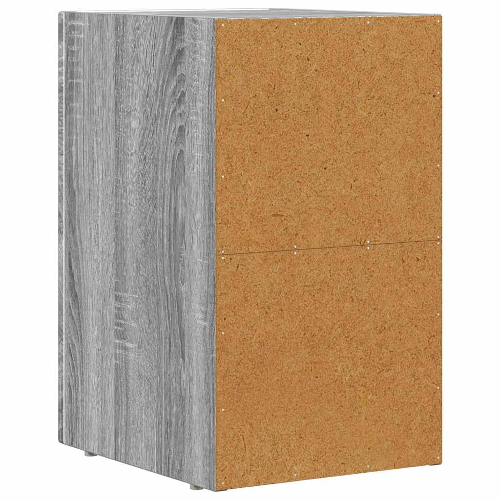 Éjjeli asztal ELST 2 db Szürke Sonoma 29,5 x 33,5 x 50 cm