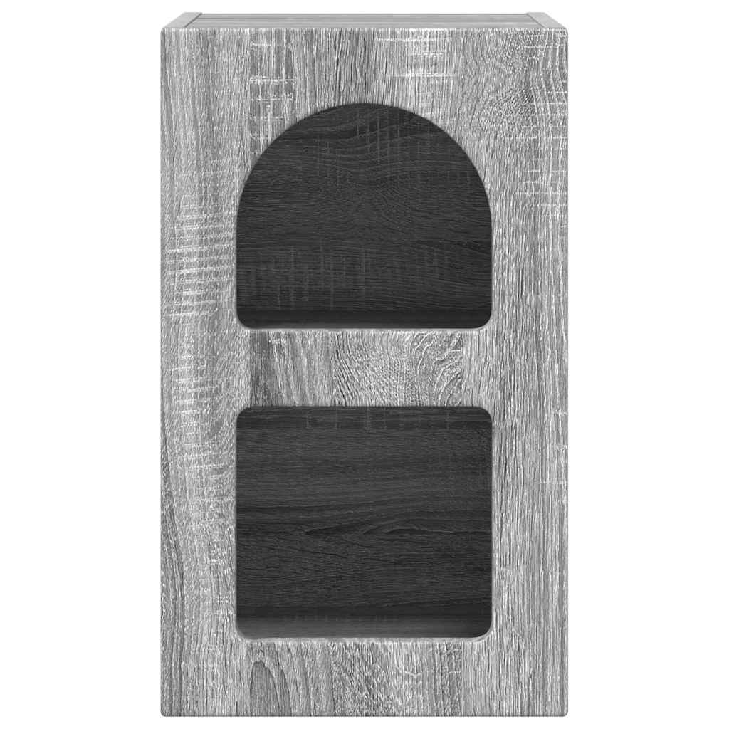 Éjjeli asztal ELST 2 db Szürke Sonoma 29,5 x 33,5 x 50 cm