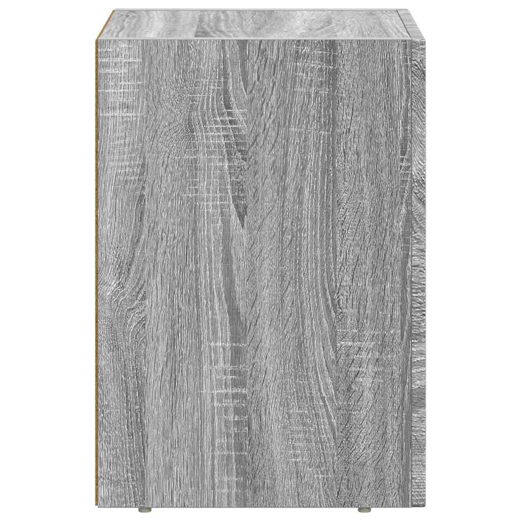 Éjjeli asztal ELST 2 db Szürke Sonoma 29,5 x 33,5 x 50 cm
