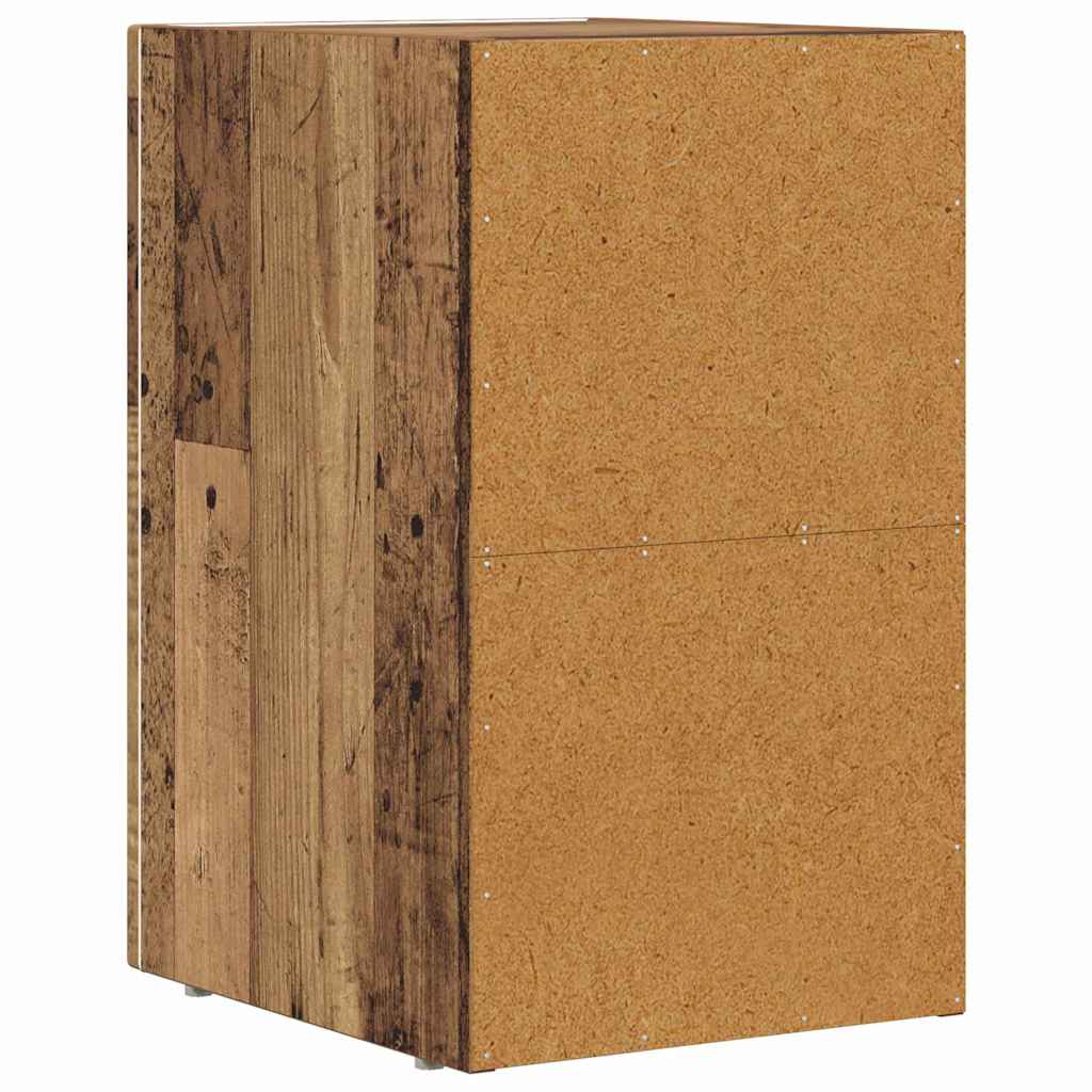 Éjjeli asztal ELST 2 db Öreg fa 29,5 x 33,5 x 50 cm Szerelt Fa