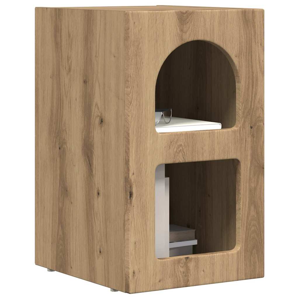 Éjjeli asztal ELST 2 db Artisan tölgy 29,5 x 33,5 x 50 cm
