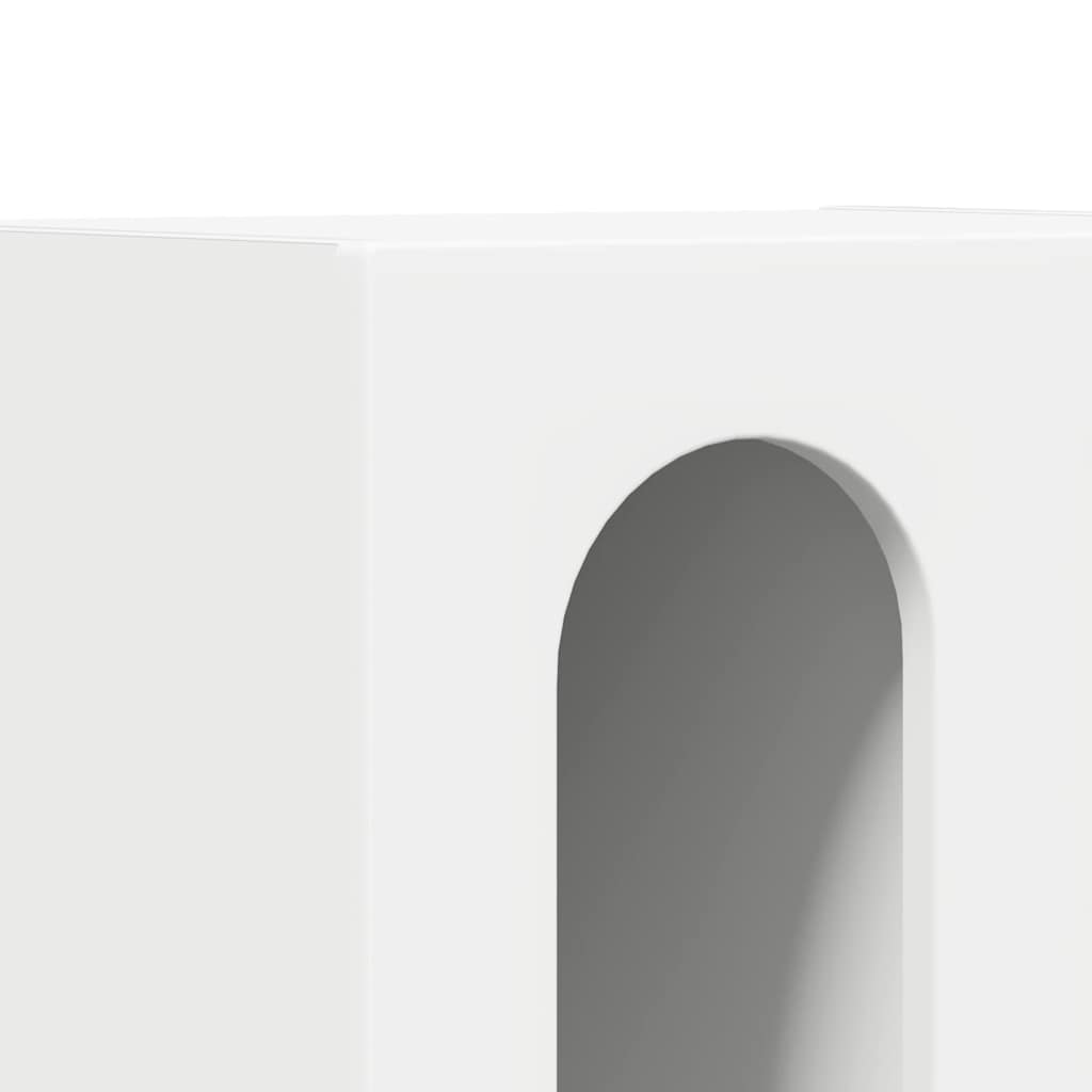 Éjjeli asztal ELST 2 db Fehér 40 x 35 x 50 cm Faanyag
