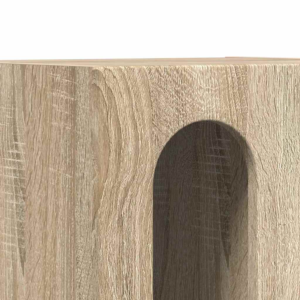 Éjjeli asztal ELST 2 db Sonoma tölgy 40 x 35 x 50 cm Faanyag