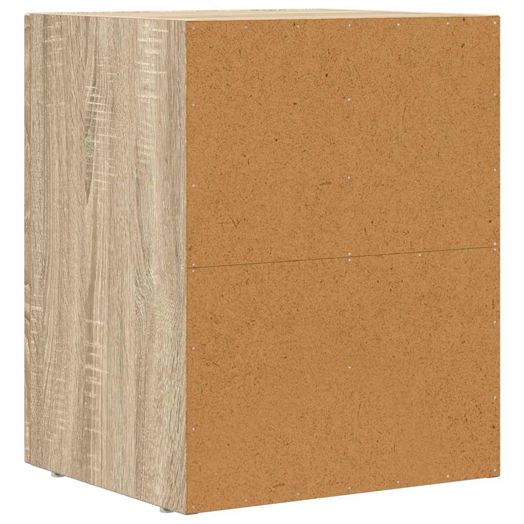 Éjjeli asztal ELST 2 db Sonoma tölgy 40 x 35 x 50 cm Faanyag