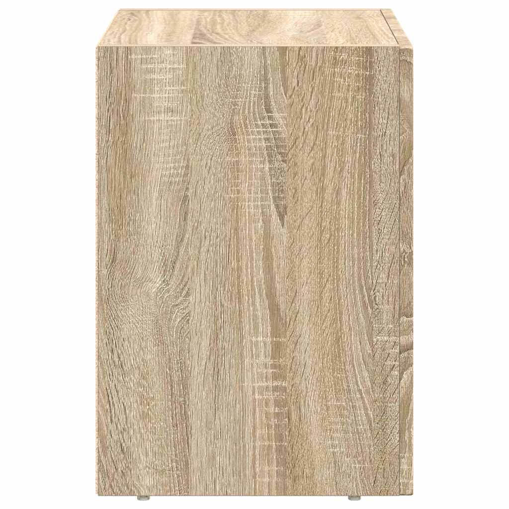 Éjjeli asztal ELST 2 db Sonoma tölgy 40 x 35 x 50 cm Faanyag
