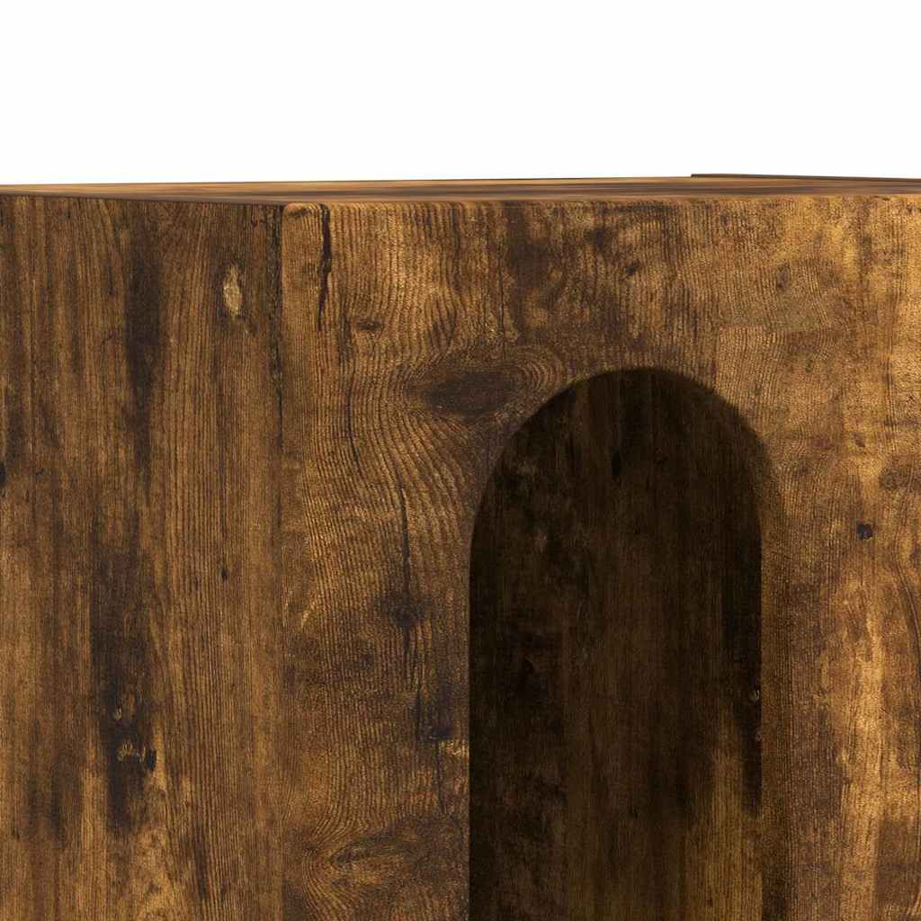 Éjjeli asztal ELST 2 db Füstölt tölgy 40 x 35 x 50 cm