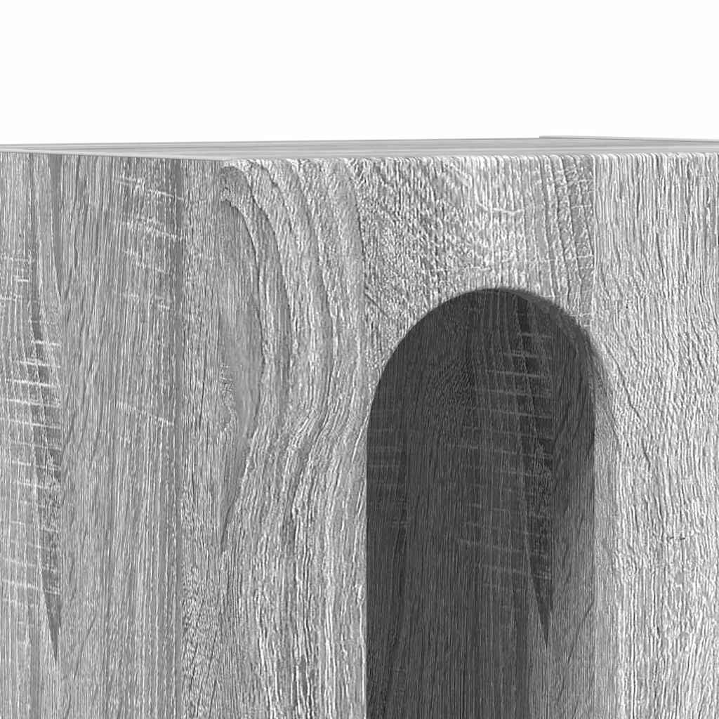 Éjjeli asztal ELST 2 db Szürke Sonoma 40 x 35 x 50 cm