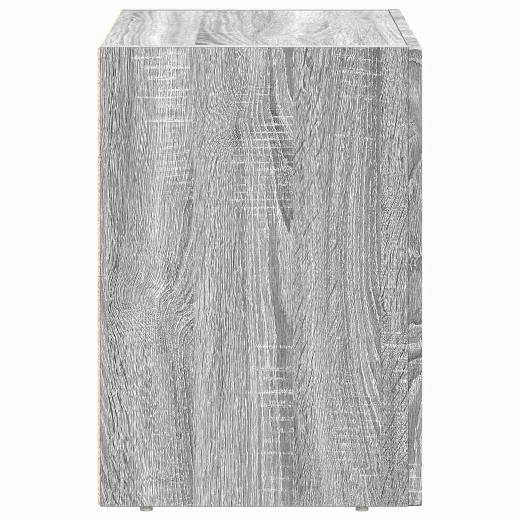 Éjjeli asztal ELST 2 db Szürke Sonoma 40 x 35 x 50 cm