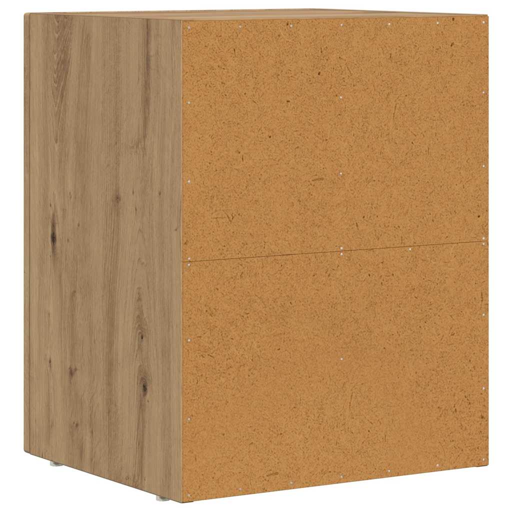 Éjjeli asztal ELST 2 db Artisan tölgy 40 x 35 x 50 cm Faanyag
