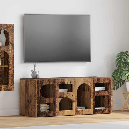 TV szekrény Öreg fa 100 x 35 x 40 cm Faanyag
