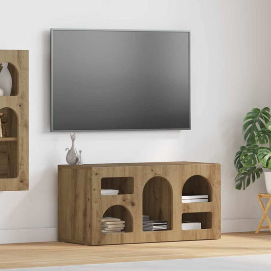 TV szekrény Artisan tölgy 80 x 35 x 40 cm Faanyag