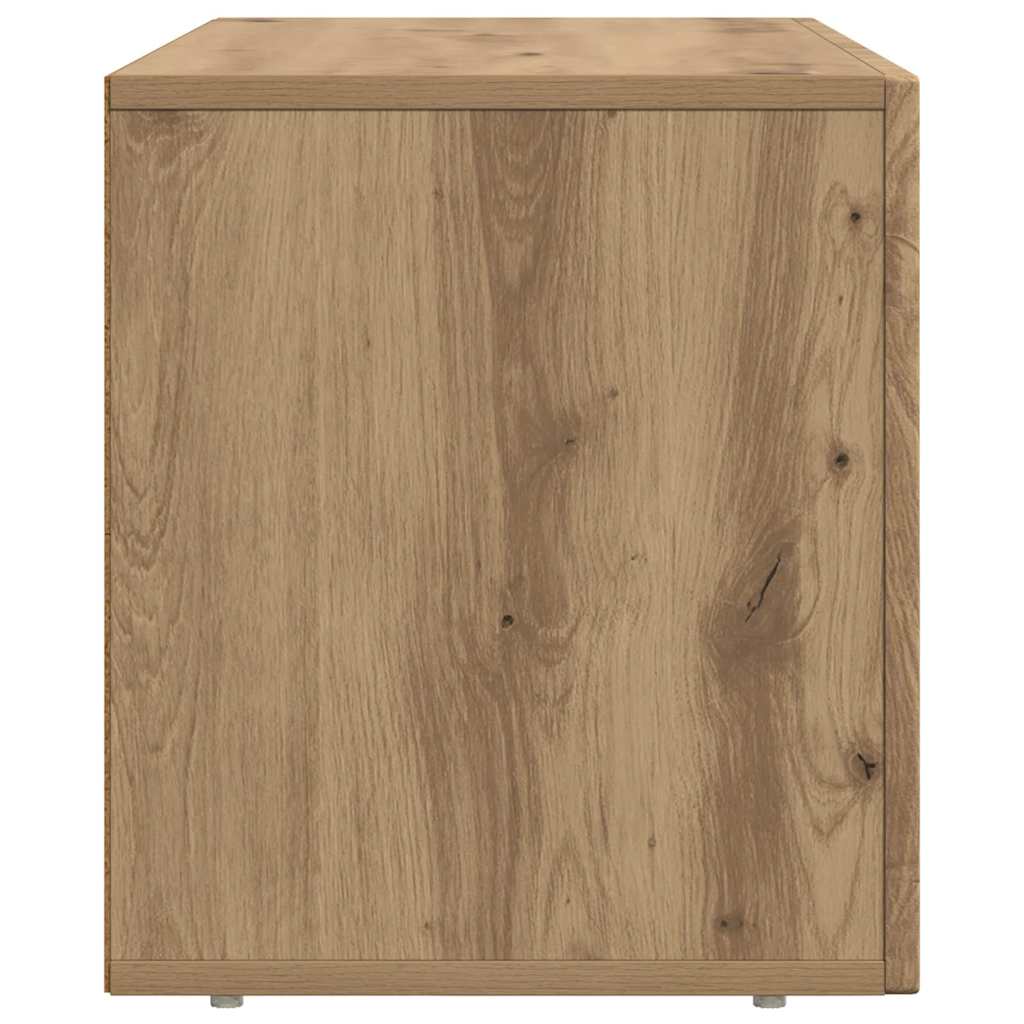 TV szekrény ELST 80 x 35 x 40 cm Artisan tölgy Szerelt Fa