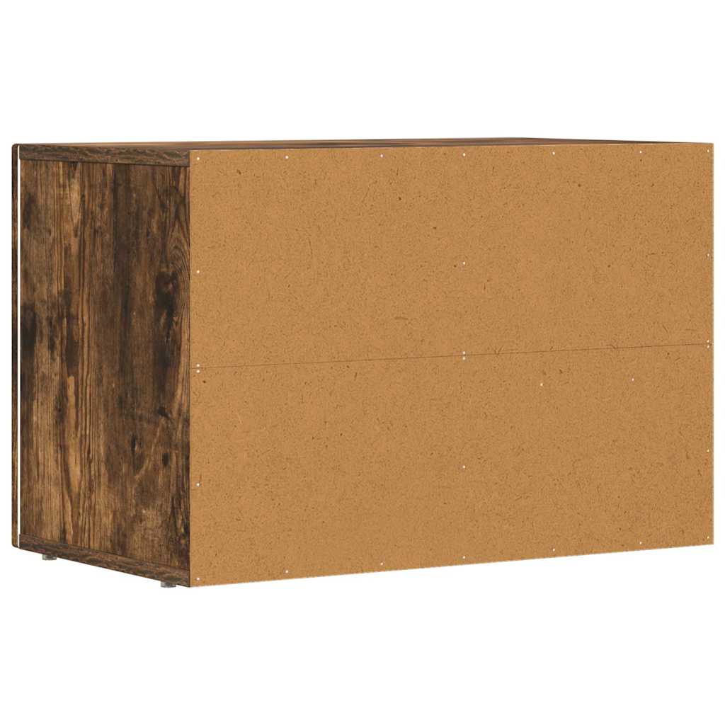 TV szekrény ELST 60 x 35 x 40 cm Füstölt tölgy Szerelt Fa