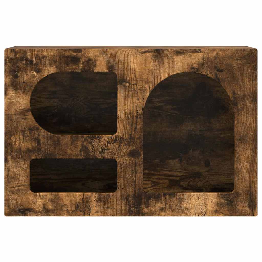 TV szekrény ELST 60 x 35 x 40 cm Füstölt tölgy Szerelt Fa