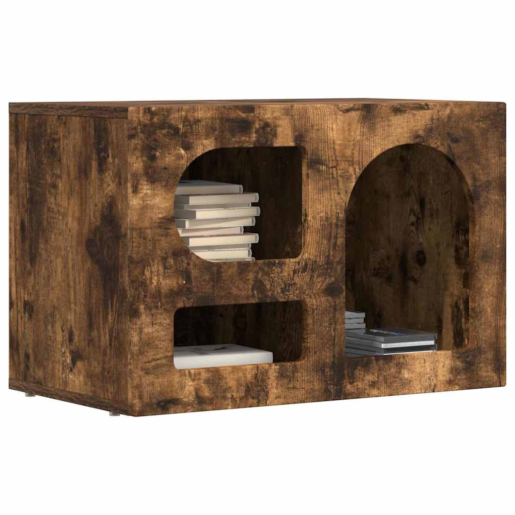 TV szekrény ELST 60 x 35 x 40 cm Füstölt tölgy Szerelt Fa