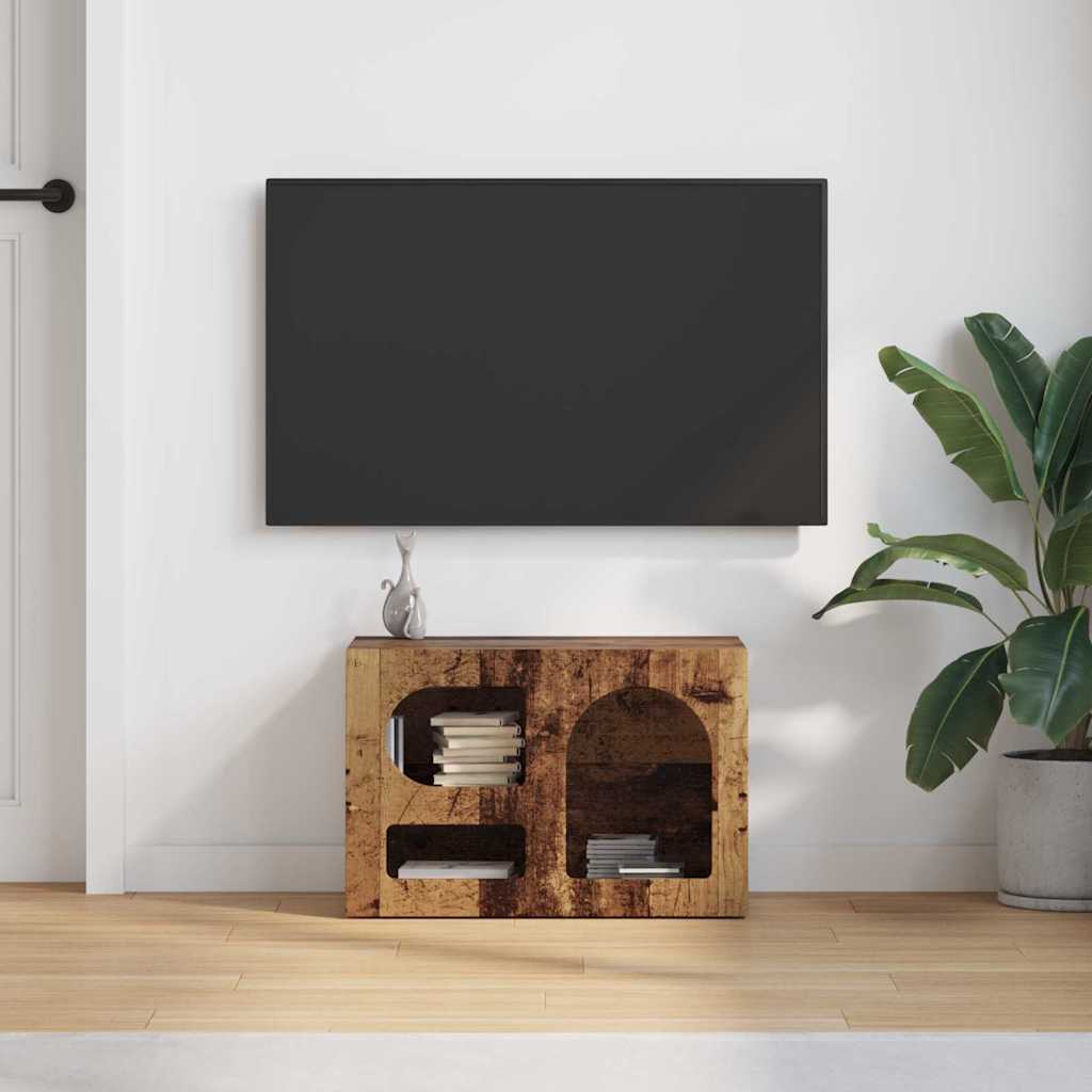 TV szekrény ELST 60 x 35 x 40 cm Öreg fa Faanyag