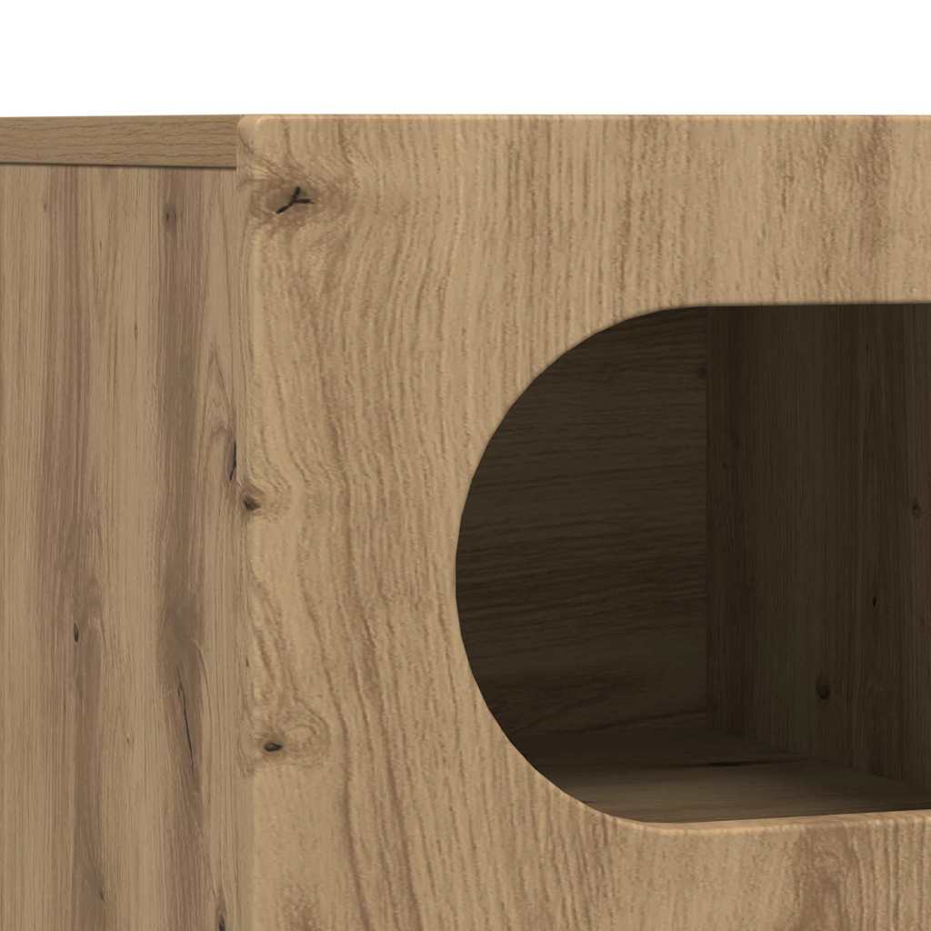 TV szekrény ELST 60 x 35 x 40 cm Artisan tölgy Szerelt Fa