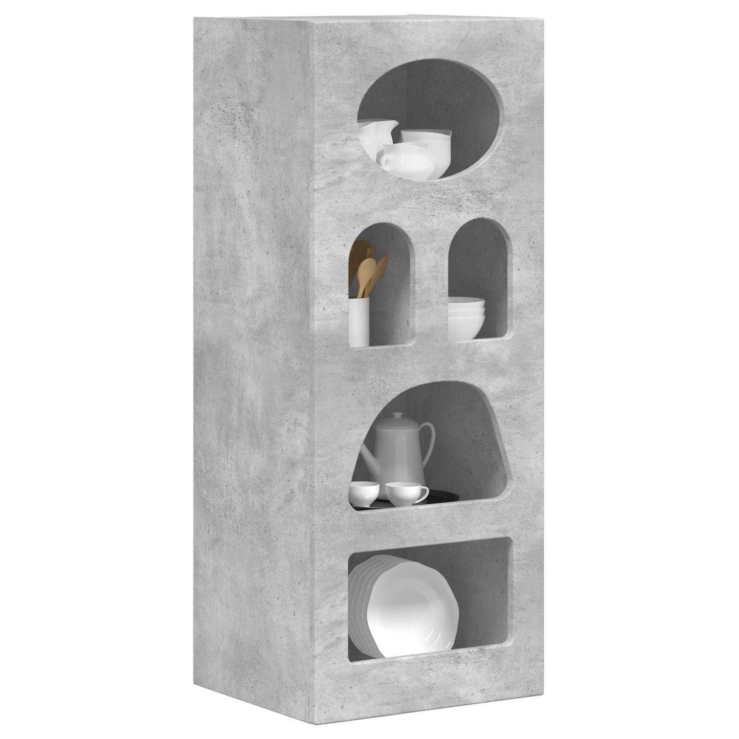 Széf ELST Beton Szürke 40 x 35 x 100,5 cm Faanyag