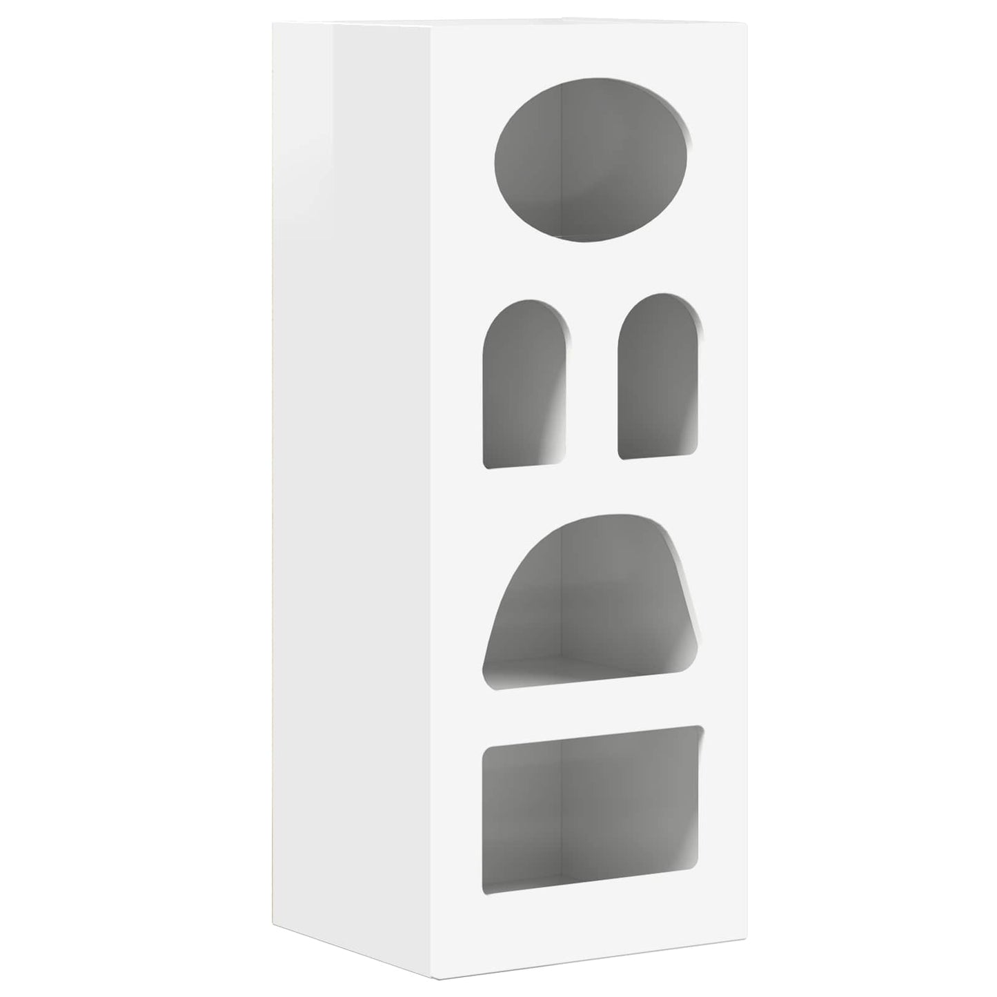 Széf ELST Magas Fényű Fehér 40 x 35 x 100,5 cm Szerelt Fa