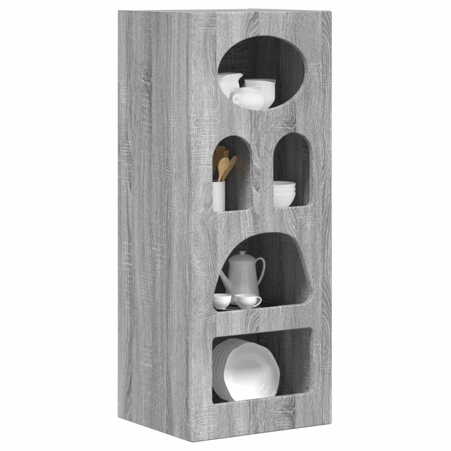 Széf ELST Szürke Sonoma 40 x 35 x 100,5 cm Szerelt Fa