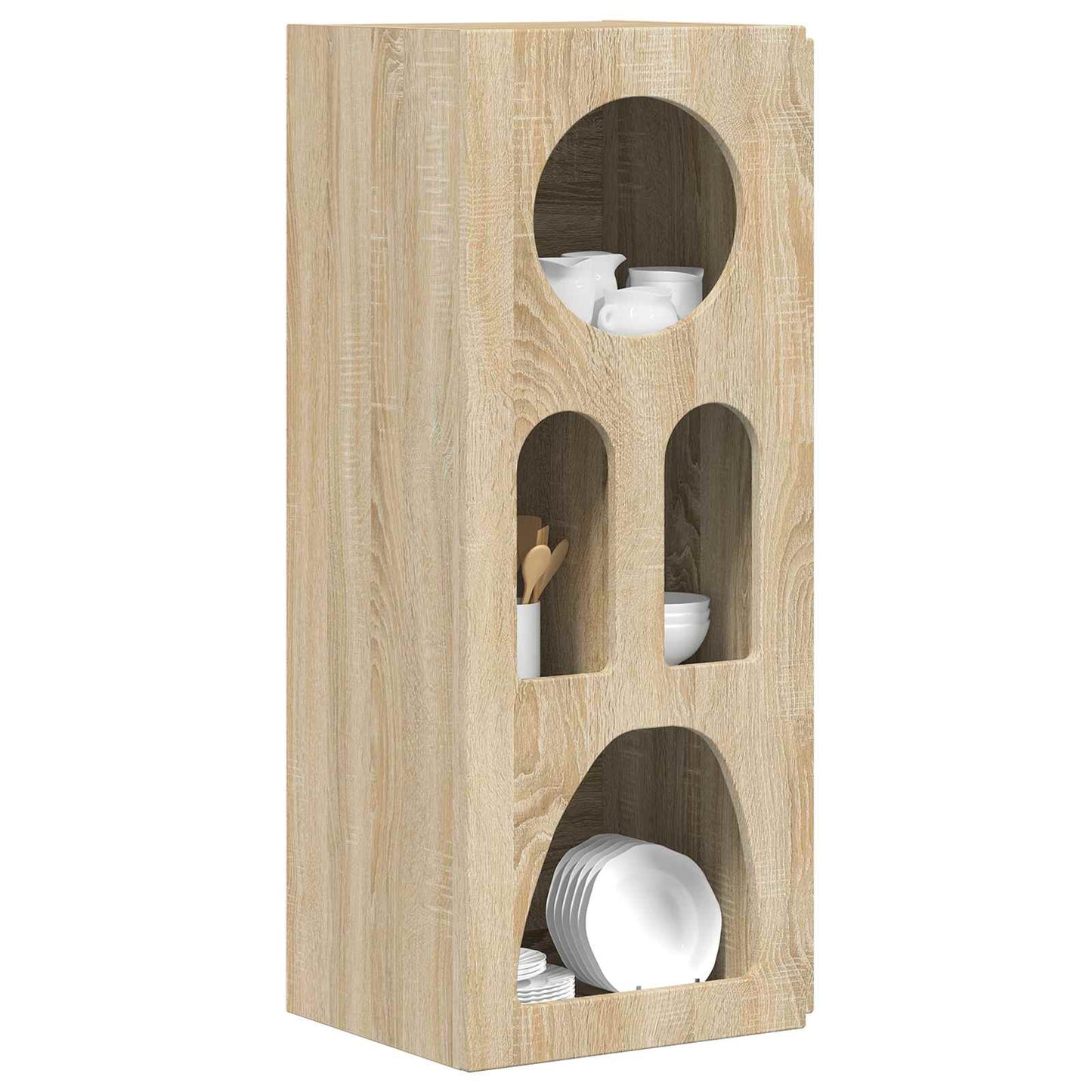 Széf ELST Sonoma tölgy 40 x 35 x 100,5 cm Faanyag