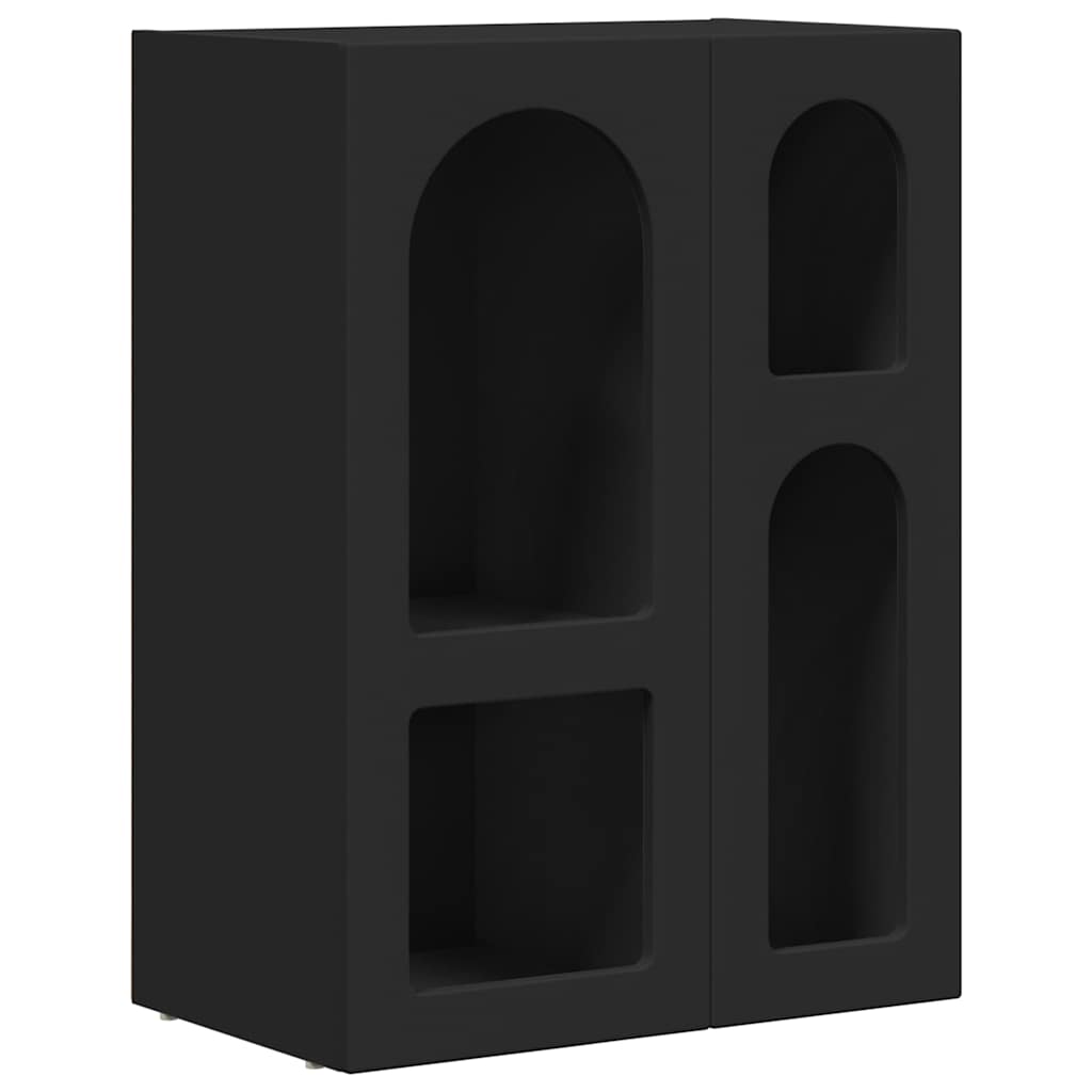 Széf ELST Fekete 59 x 35 x 80.5 cm Szerelt Fa