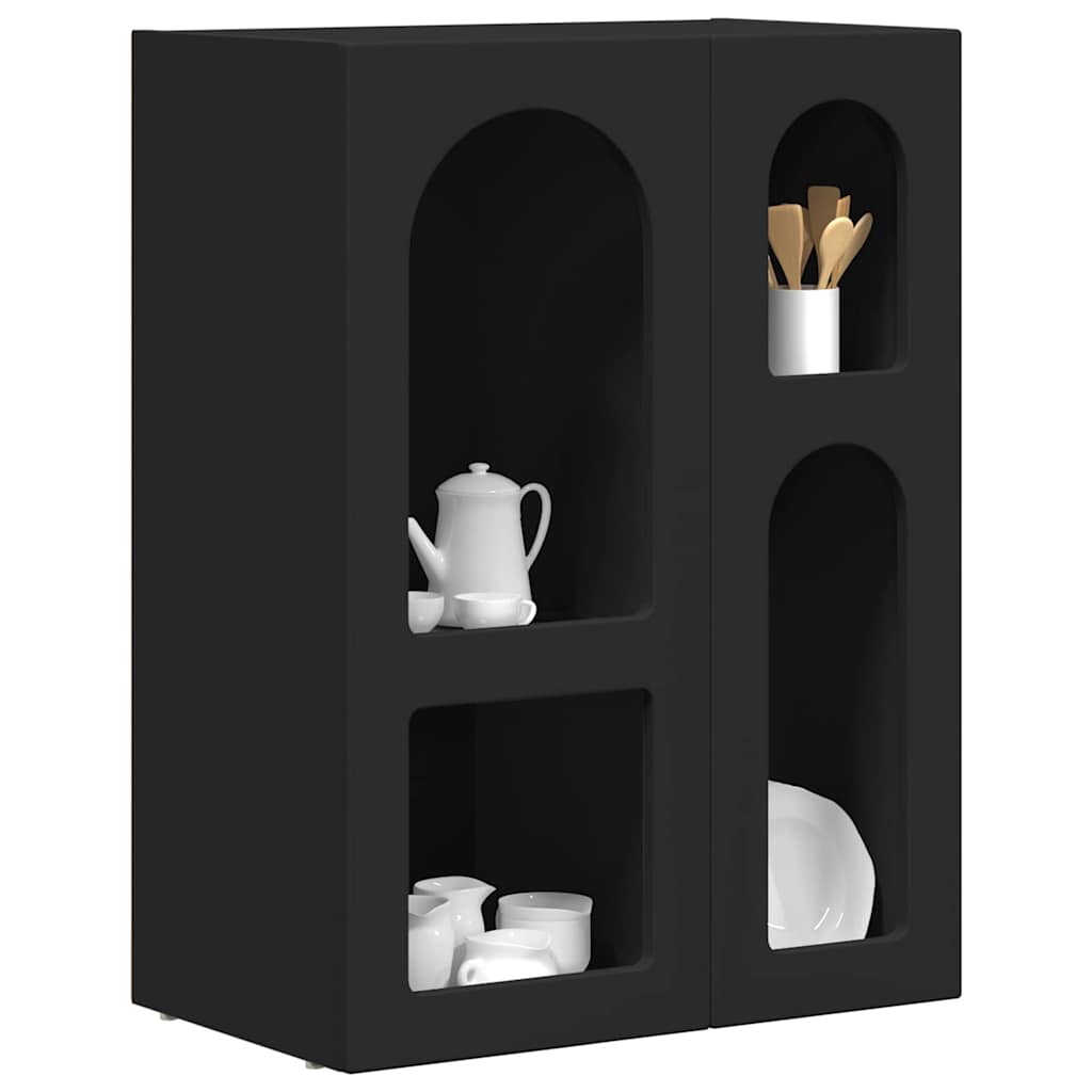 Széf ELST Fekete 59 x 35 x 80.5 cm Szerelt Fa