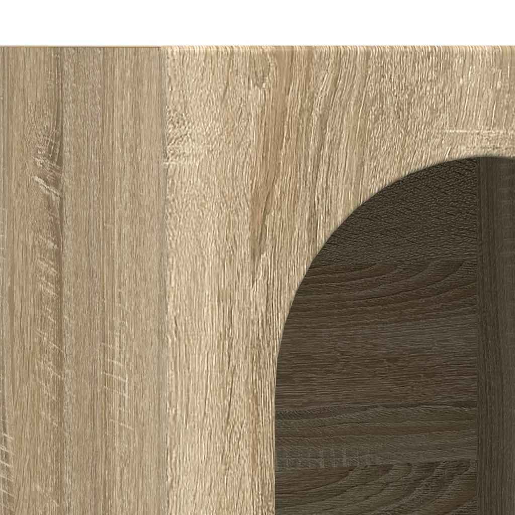 Széf ELST Sonoma tölgy 59 x 35 x 80.5 cm Szerelt Fa