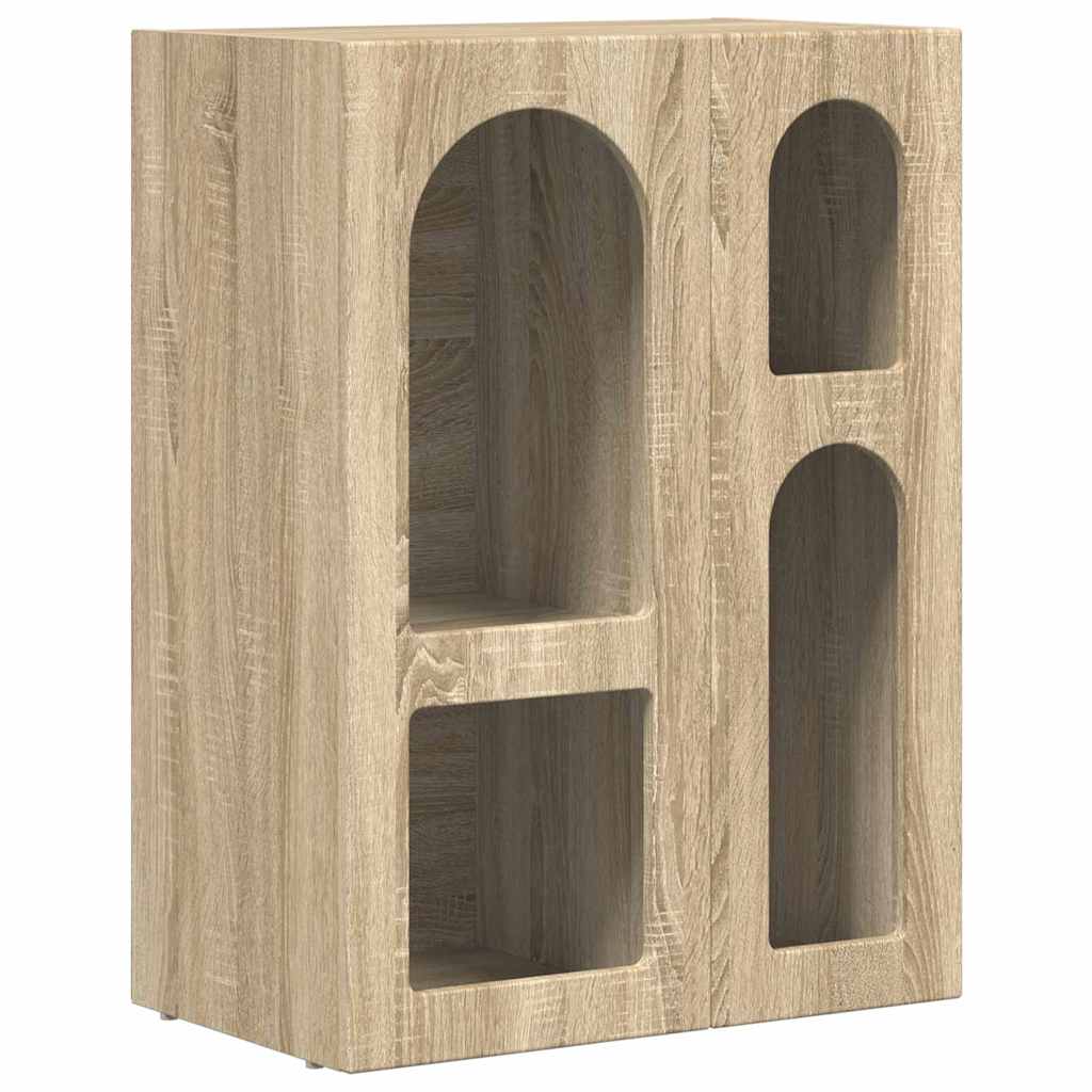 Széf ELST Sonoma tölgy 59 x 35 x 80.5 cm Szerelt Fa