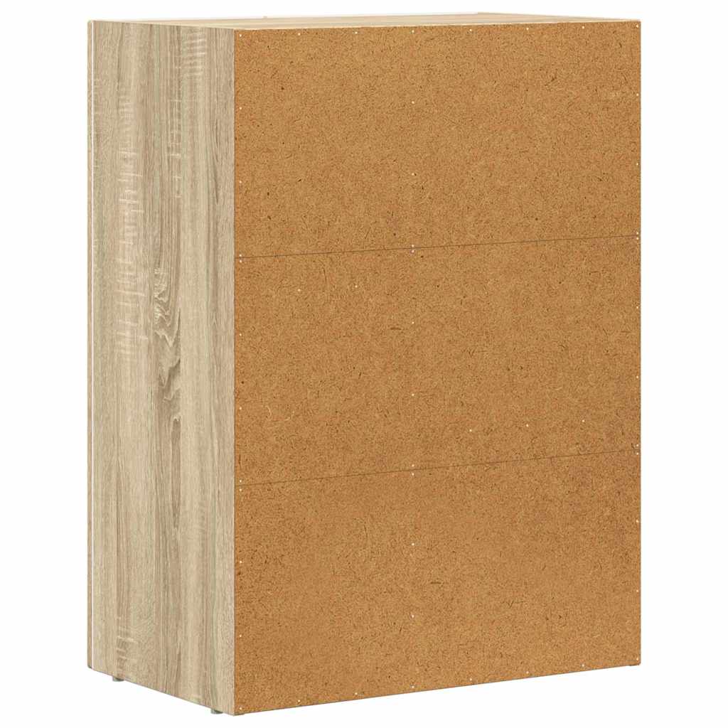 Széf ELST Sonoma tölgy 59 x 35 x 80.5 cm Szerelt Fa