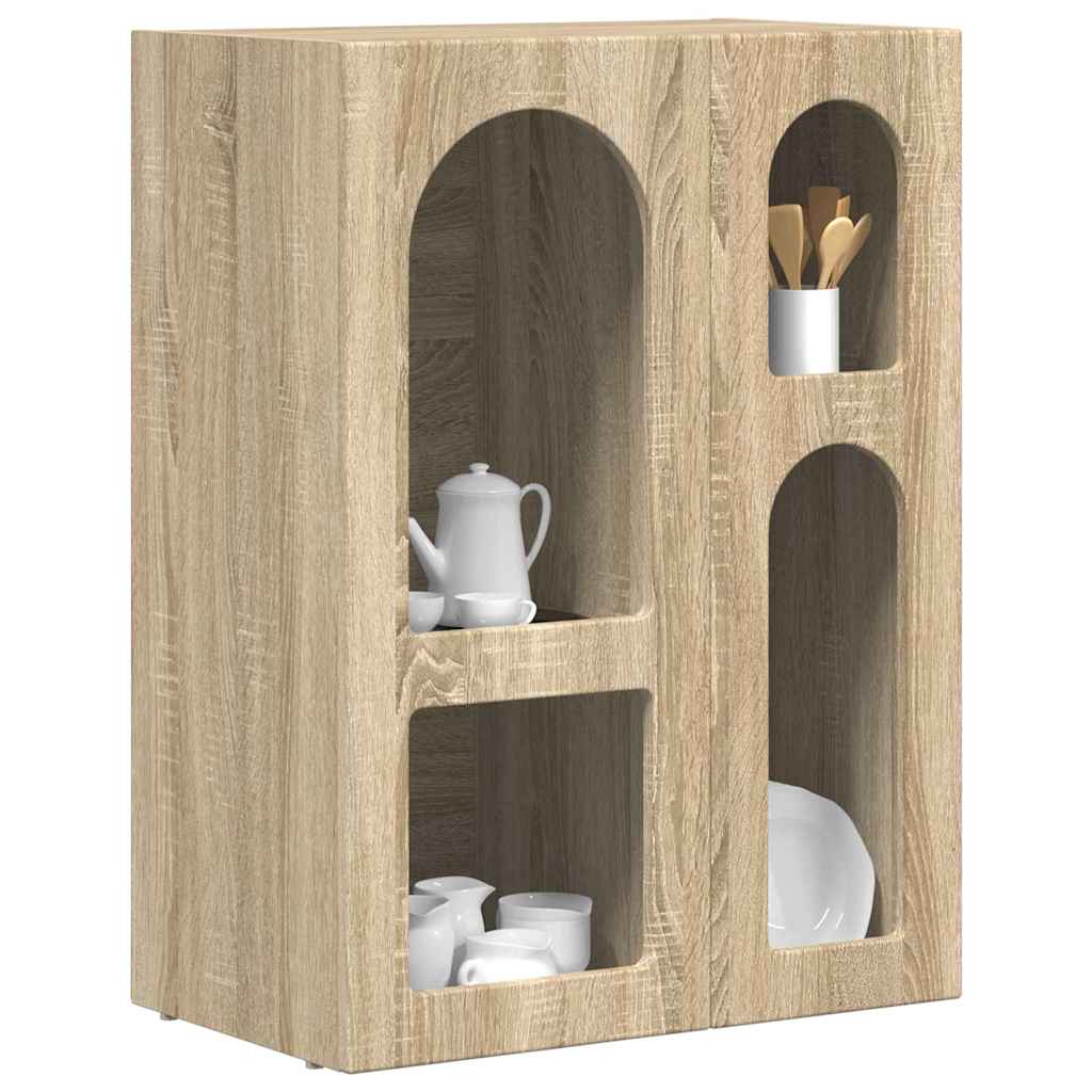 Széf ELST Sonoma tölgy 59 x 35 x 80.5 cm Szerelt Fa