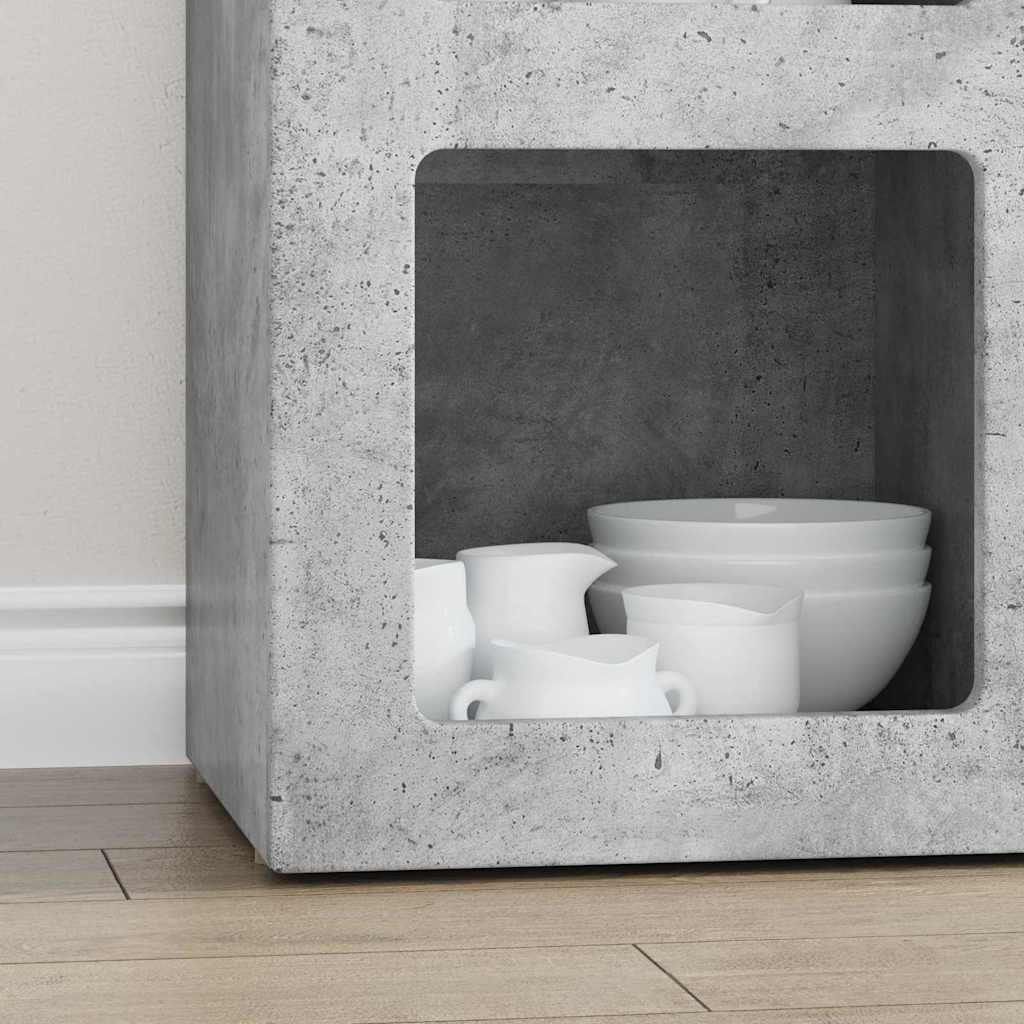 Széf ELST Beton Szürke 59 x 35 x 80.5 cm Szerelt Fa