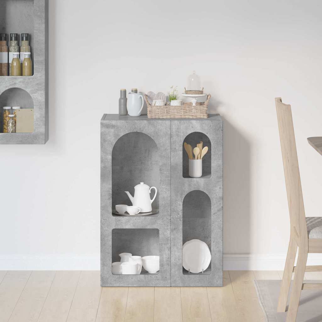 Széf ELST Beton Szürke 59 x 35 x 80.5 cm Szerelt Fa