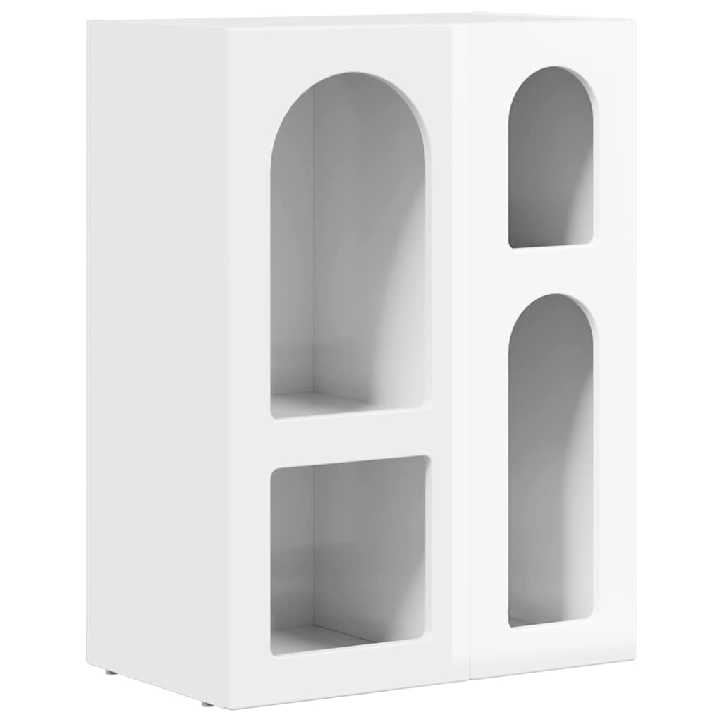 Széf ELST Magas Fényű Fehér 59 x 35 x 80.5 cm Faanyag