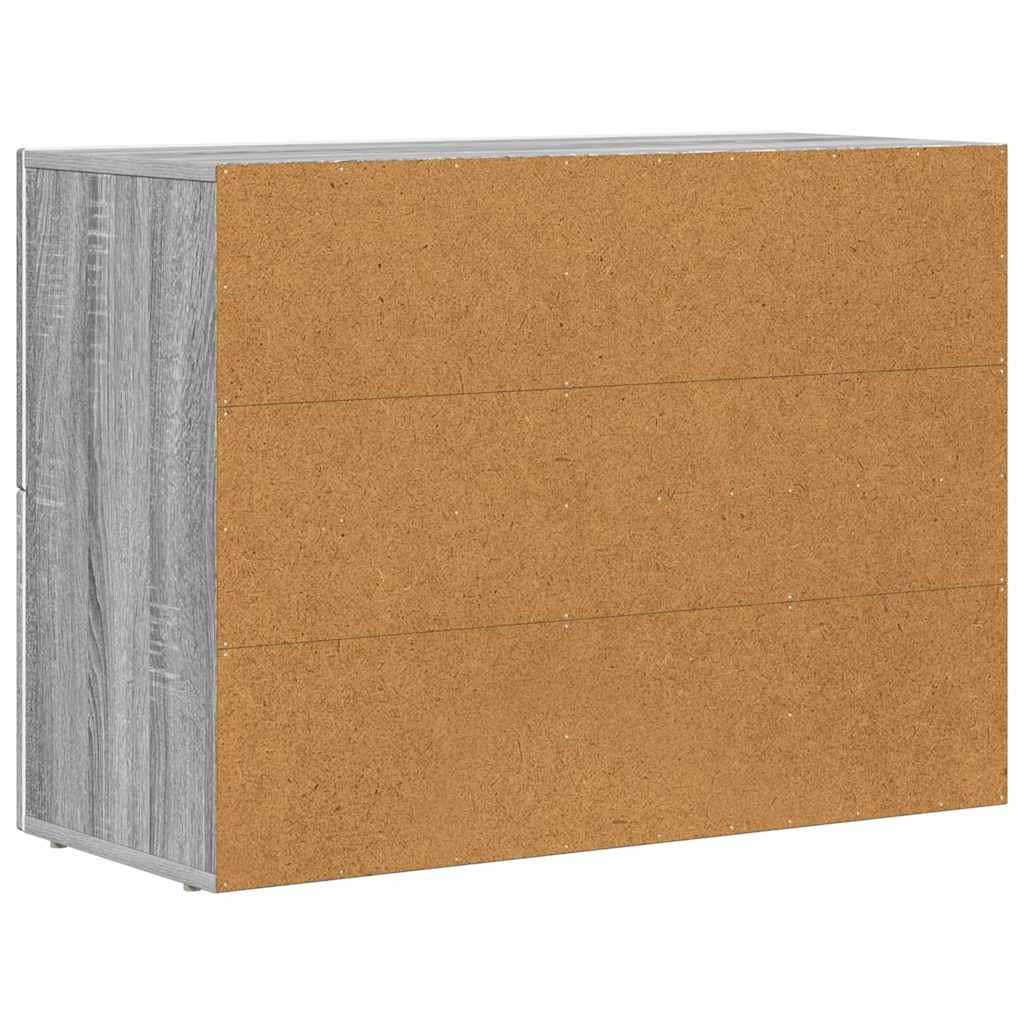 Széf ELST Szürke Sonoma 80,5 x 35 x 59 cm Faanyag