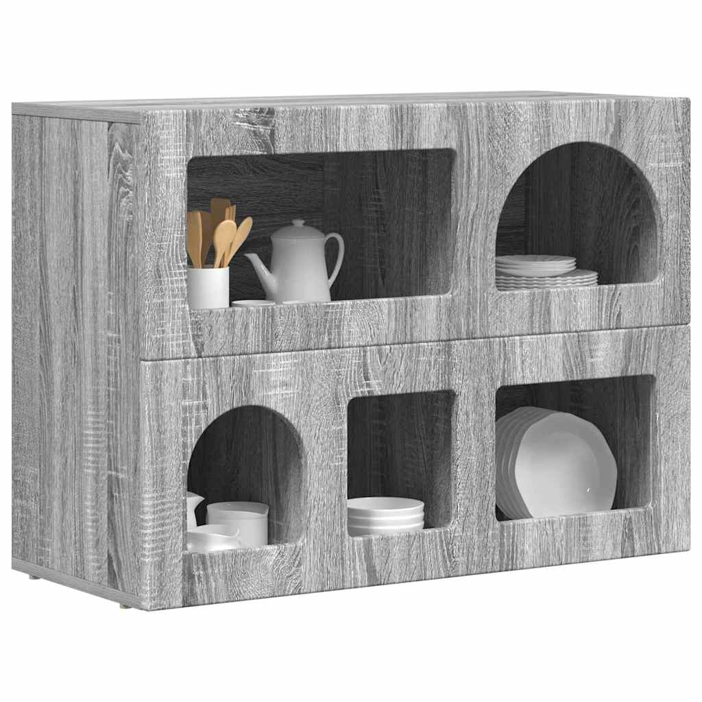 Széf ELST Szürke Sonoma 80,5 x 35 x 59 cm Faanyag
