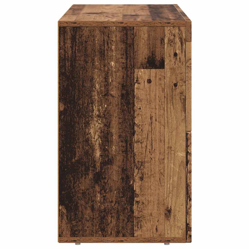 Széf ELST Öreg fa 80,5 x 35 x 59 cm Szerelt Fa