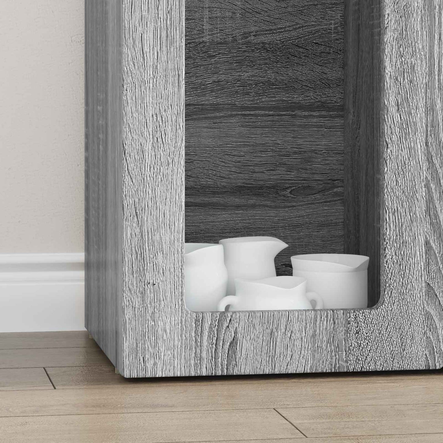 Széf ELST Szürke Sonoma 59 x 35 x 100,5 cm Szerelt Fa