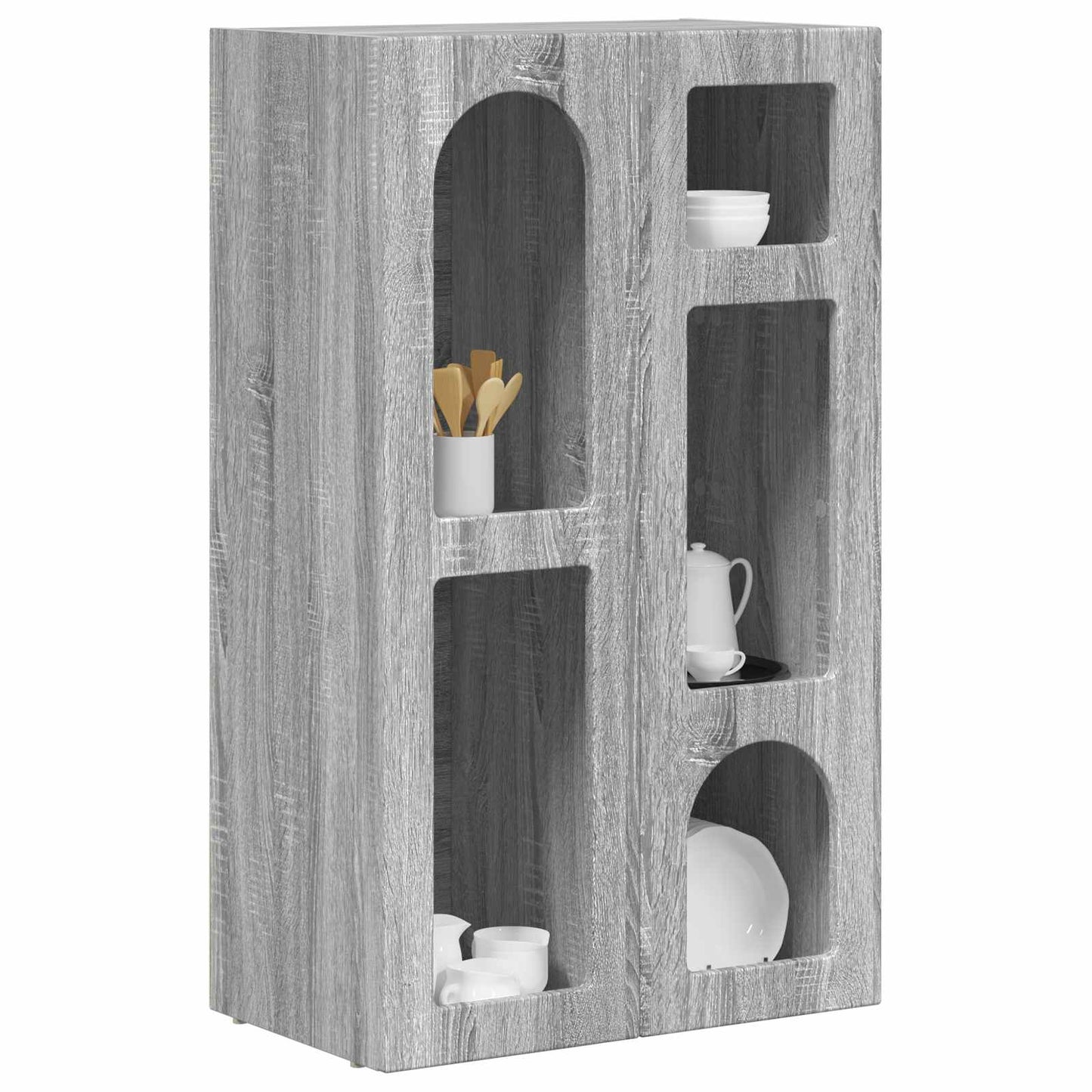 Széf ELST Szürke Sonoma 59 x 35 x 100,5 cm Szerelt Fa