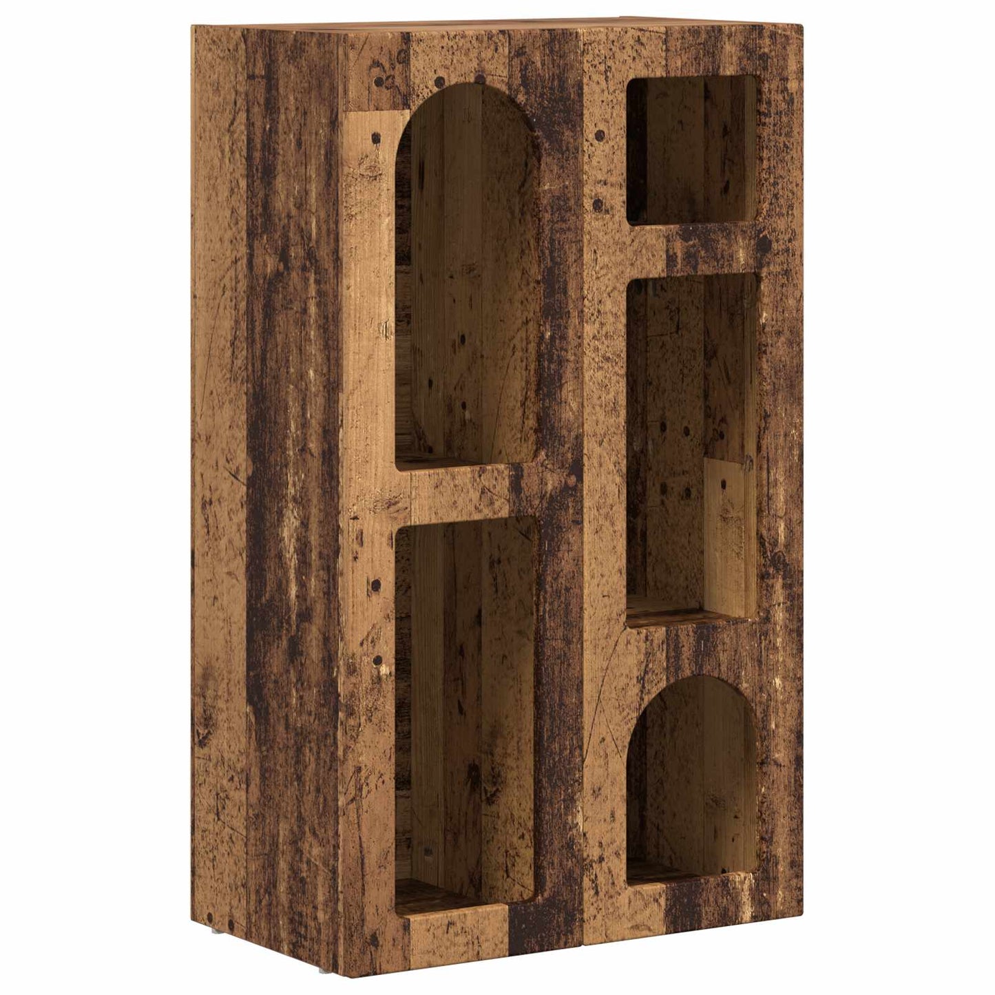 Széf ELST Öreg fa 59 x 35 x 100,5 cm Szerelt Fa