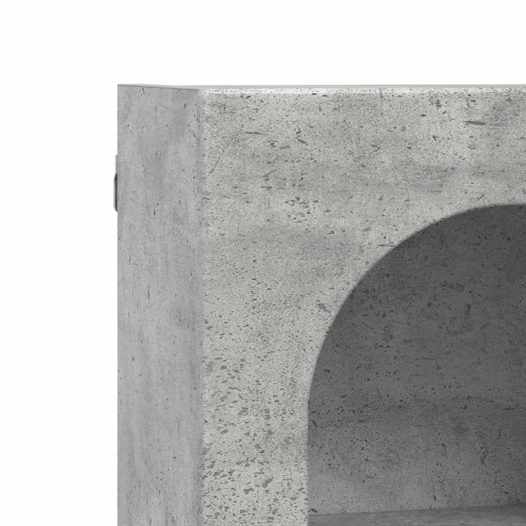Függő szekrény ELST Betonszürke 59 x 20 x 71,5 cm Szerelt Fa
