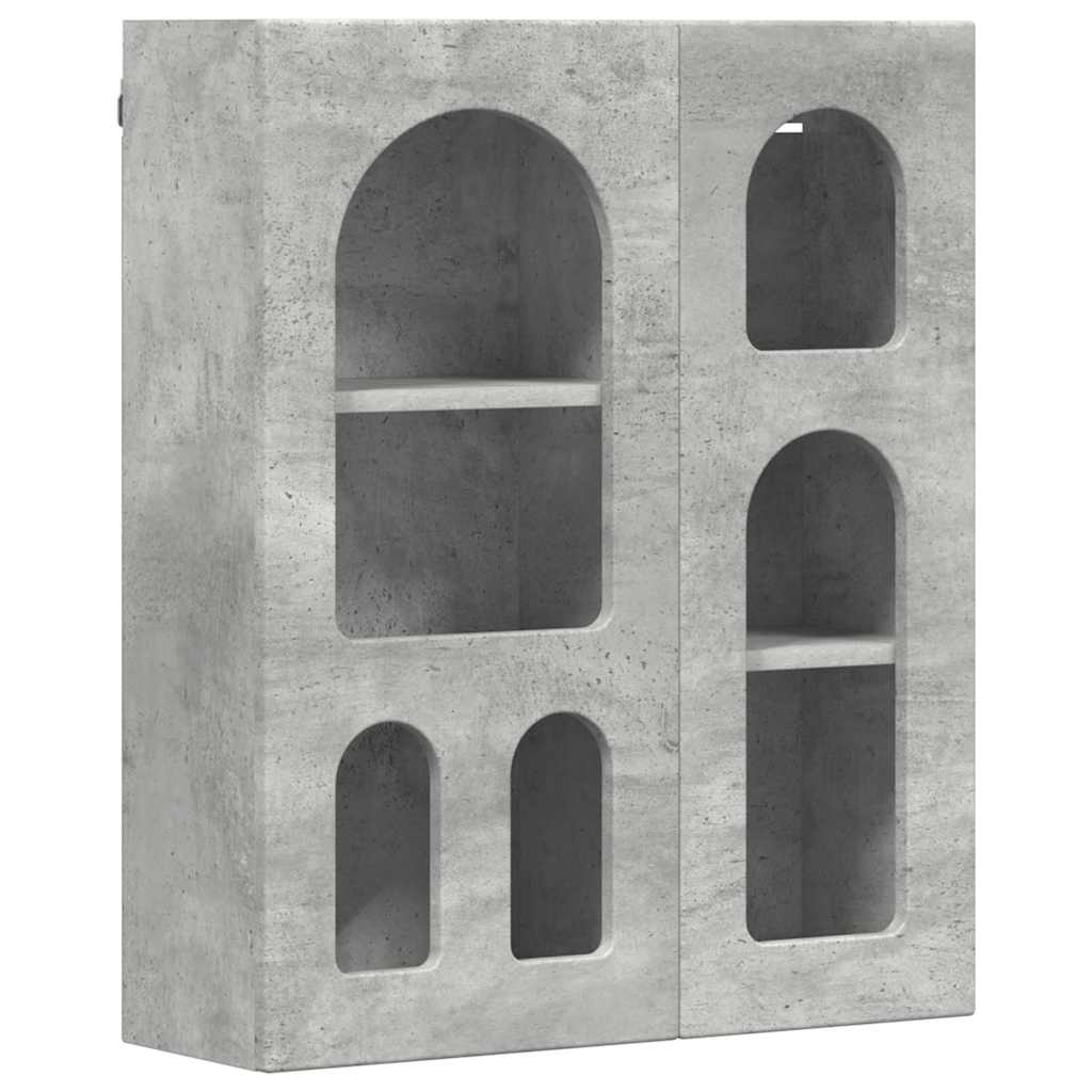 Függő szekrény ELST Betonszürke 59 x 20 x 71,5 cm Szerelt Fa